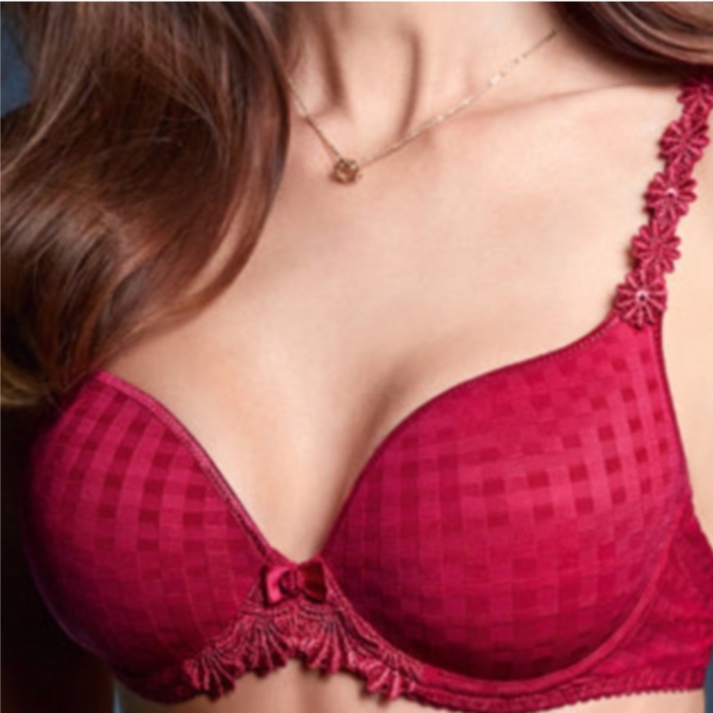 MJ BURGUNDY Convertible,  32D US  * P1034